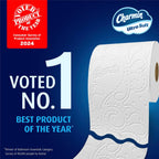 Charmin Ultra Soft Mega Toilet Paper, 2-ply, White, 208 Sheets/Roll, 12 Rolls/Pack