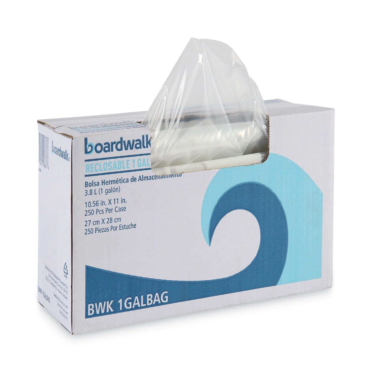 Boardwalk, 1 Gallon Storage Bags
