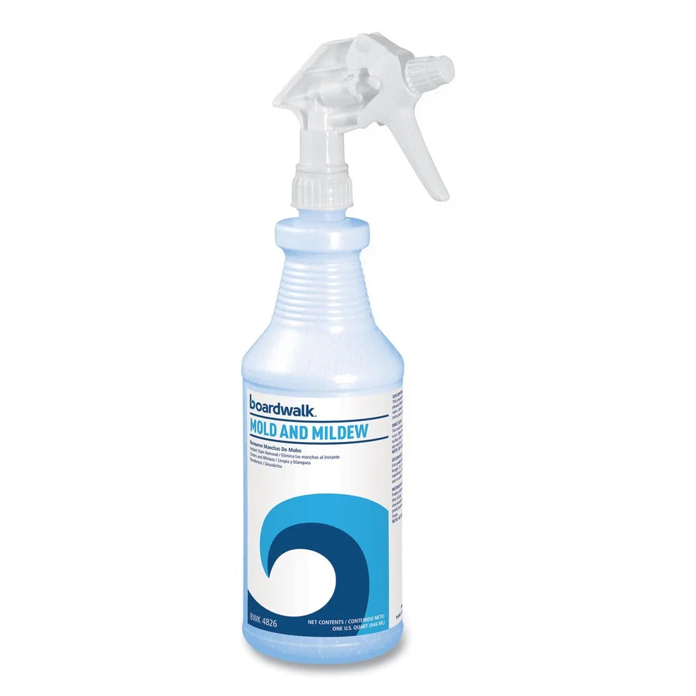 Boardwalk, Mold & Mildew Remover with Bleach, Floral Scent, 32 oz Bottle, 12/Case