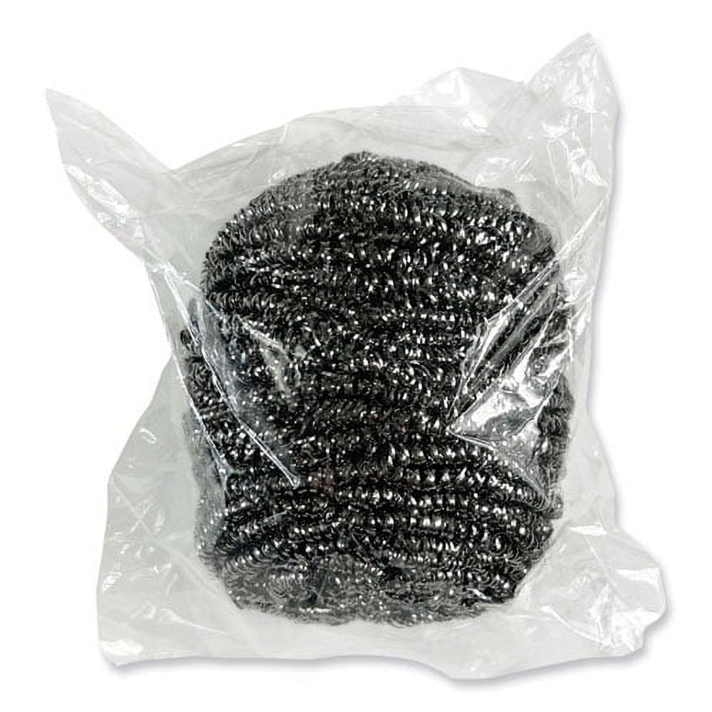 Boardwalk, Stainless Steel Scrubber, 3.93 X 1.96, 72/Case
