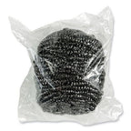Boardwalk, Stainless Steel Scrubber, 3.93 X 1.96, 72/Case