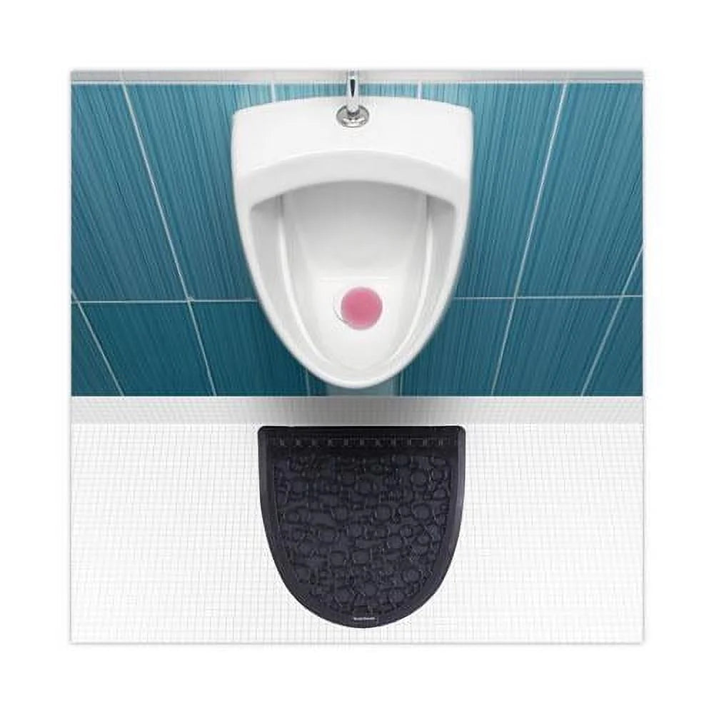 Boardwalk, Urinal Mat, Black, 6/Case