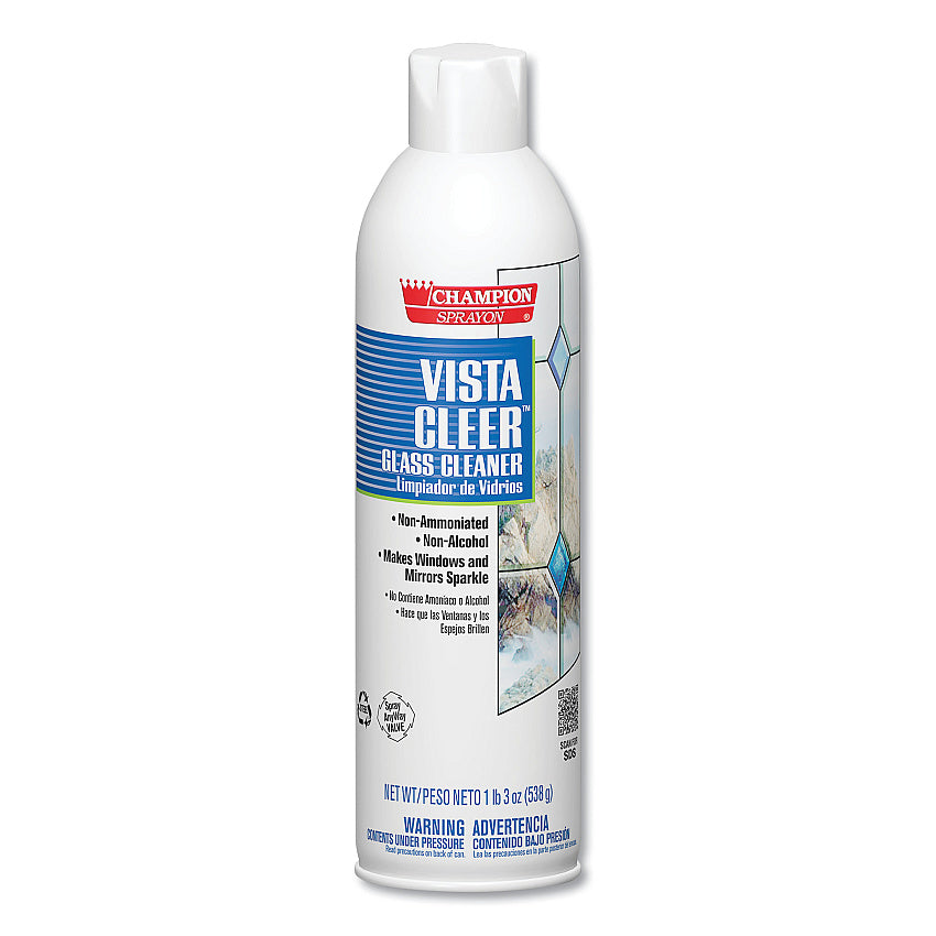 Chase Products Alcohol-Free Glass Cleaner, 20 oz, 12/Case