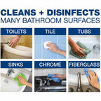 Comet Pro Liquid Bathroom Cleaner Disinfecting Sanitizing Concentrate Closed Loop, 1gal, 3/Case