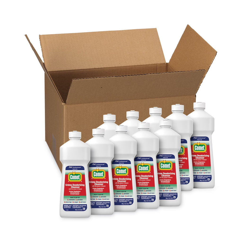 Comet, Creme Deodorizing Cleanser, 32 Oz, 10/Case