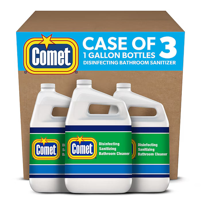 Comet, Disinfecting-Sanitizing Cleaner, 1 Gal, 3/Case