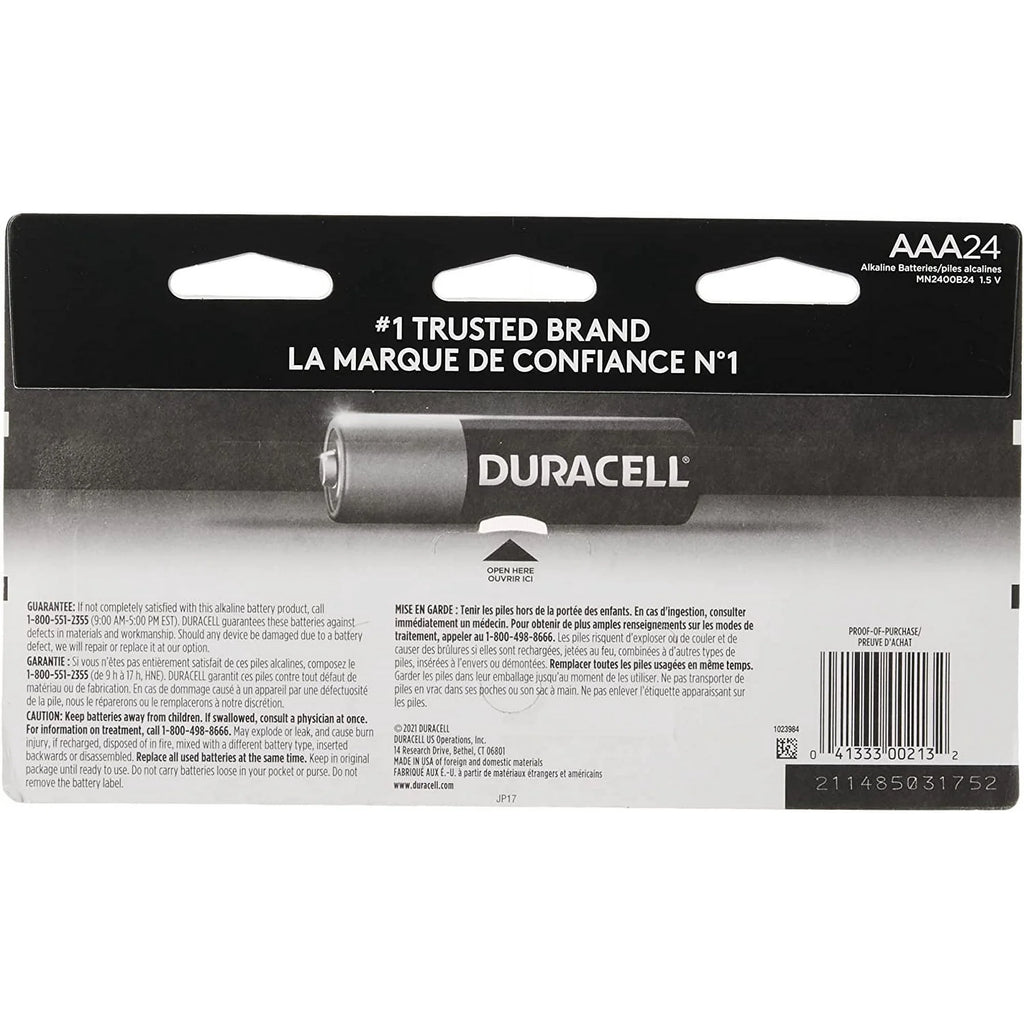 Duracell Powerboost Coppertop AAA Batteries 24/Pk