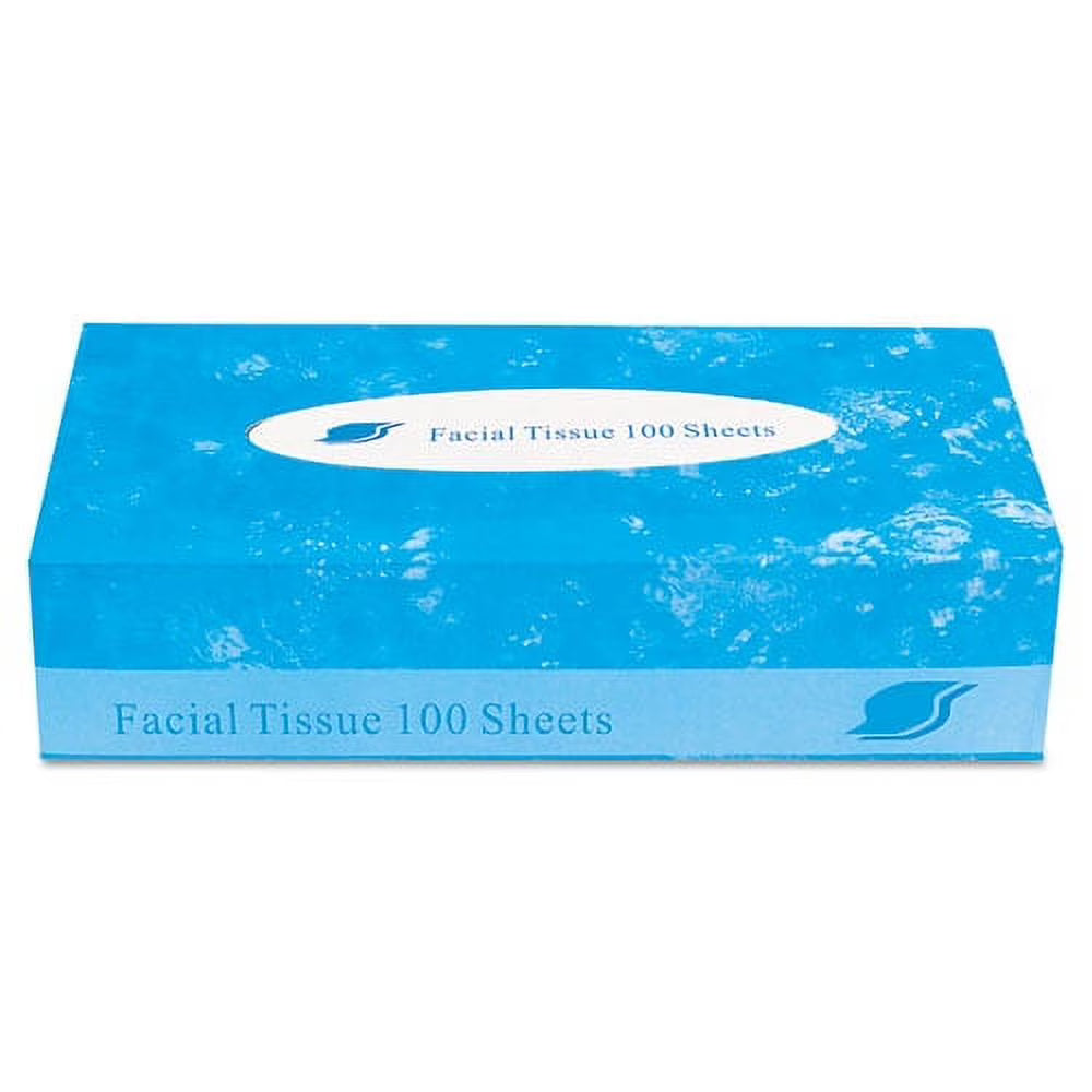GEN Boxed Facial Tissue,100 Sheets/Box, 30 Boxes/Case