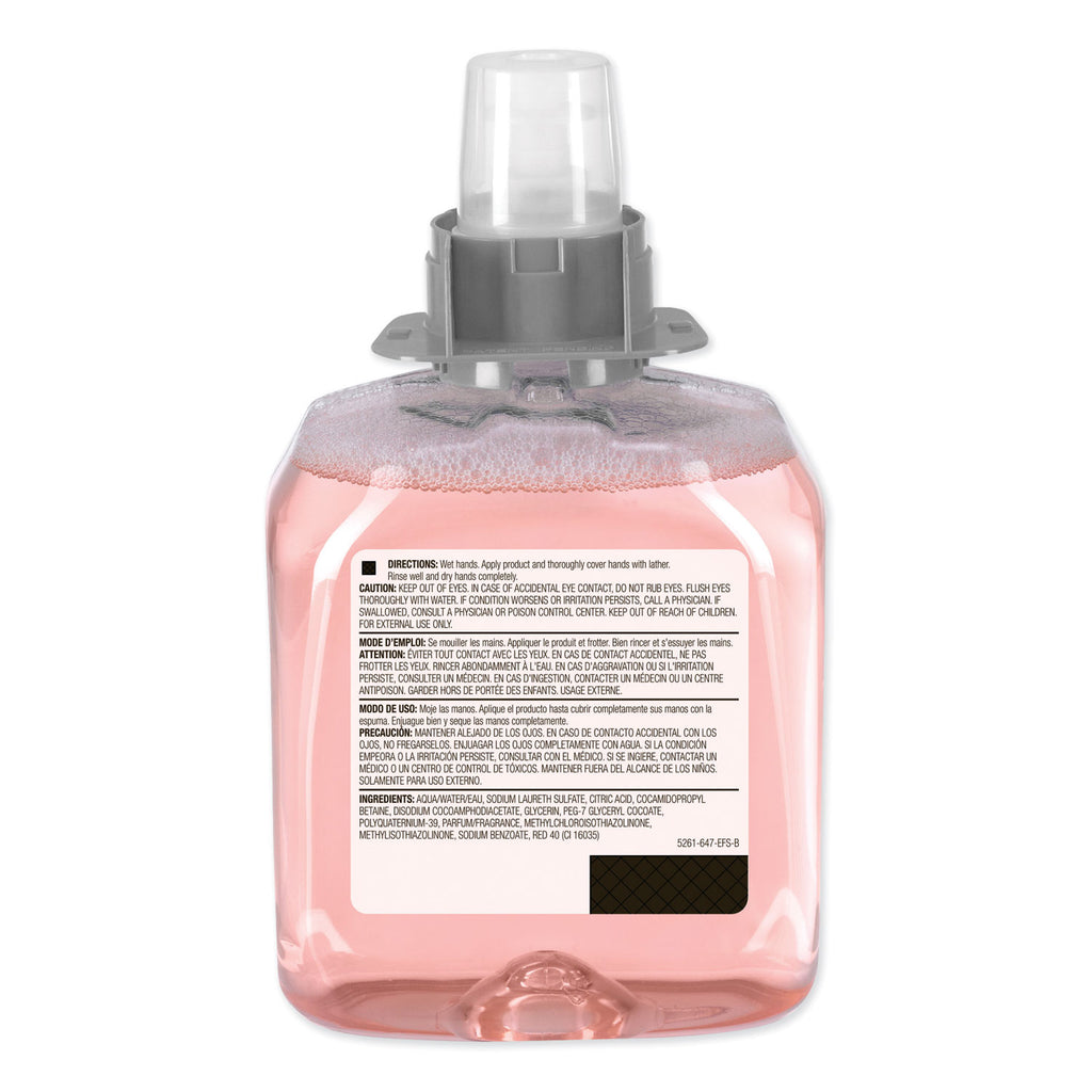 Gojo, Hand Soap Dispenser, Refill, Cranberry, 1,250 mL, 4/Case