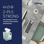 Kleenex, Facial Tissue, Cube Box, 36 Boxes/Case
