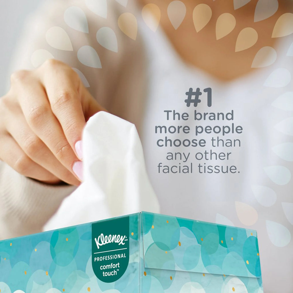 Kleenex, Facial Tissue, Rectangular Box, 36 Boxes/Case