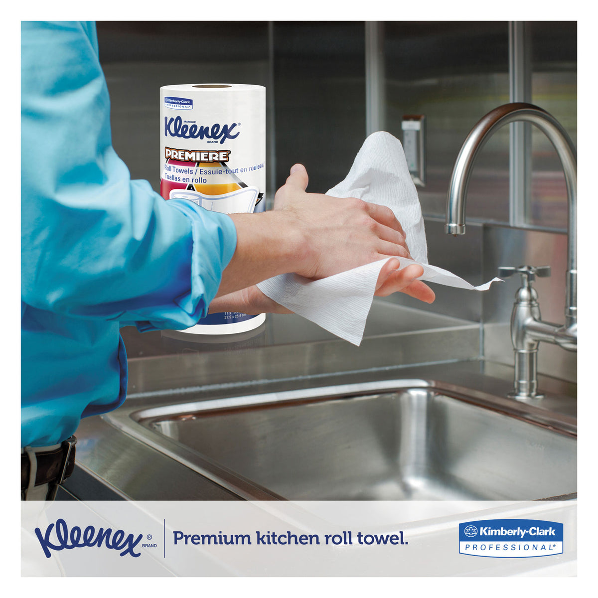 Kleenex, Paper Towels, 70Sheets/Roll, 24 Rolls/Case