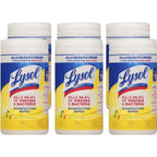 Lysol Disinfecting Wipes, Lemon/Lime, 6/Case