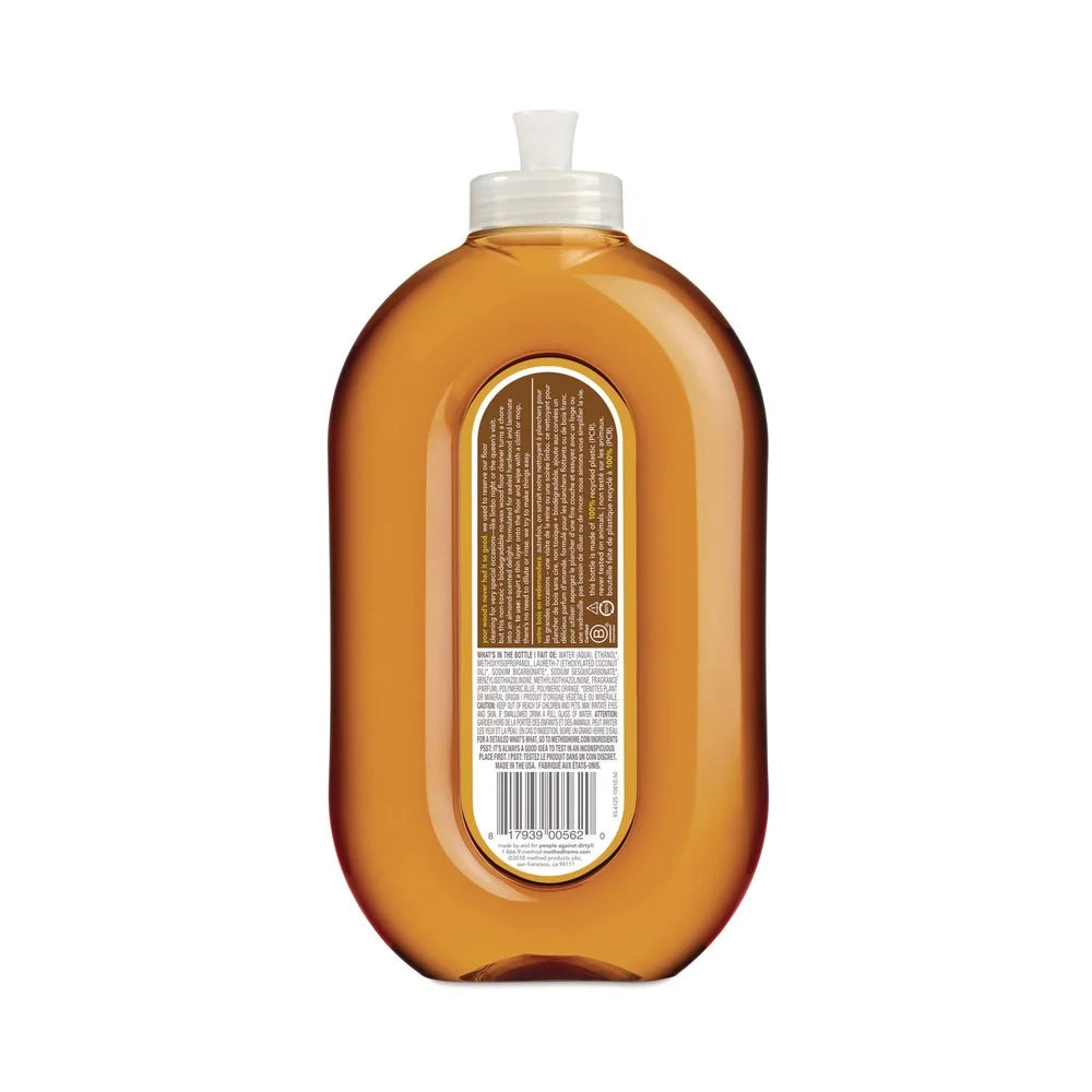 Method, Squirt + Mop Wood Floor Cleaner, Almond Scent, 25 oz 6/Case