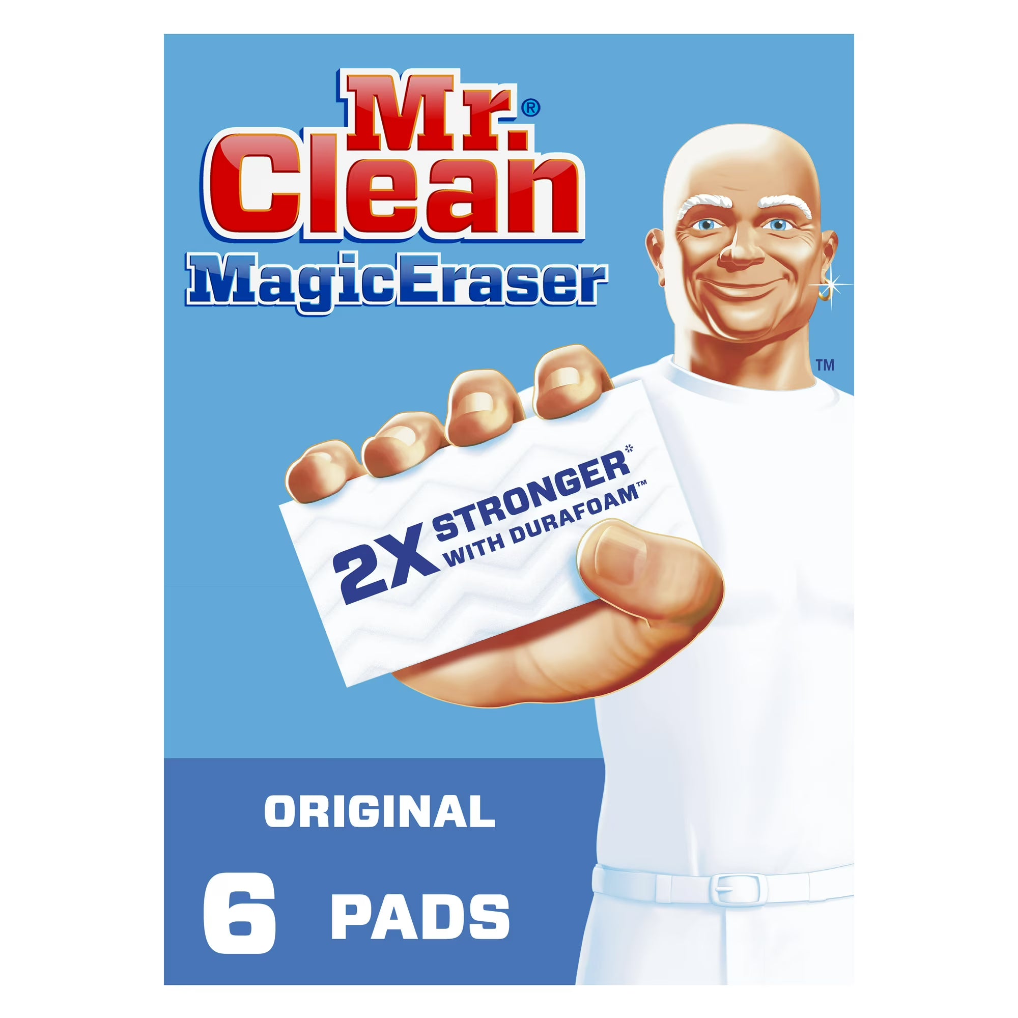 Mr. Clean Magic Eraser, 6/Case