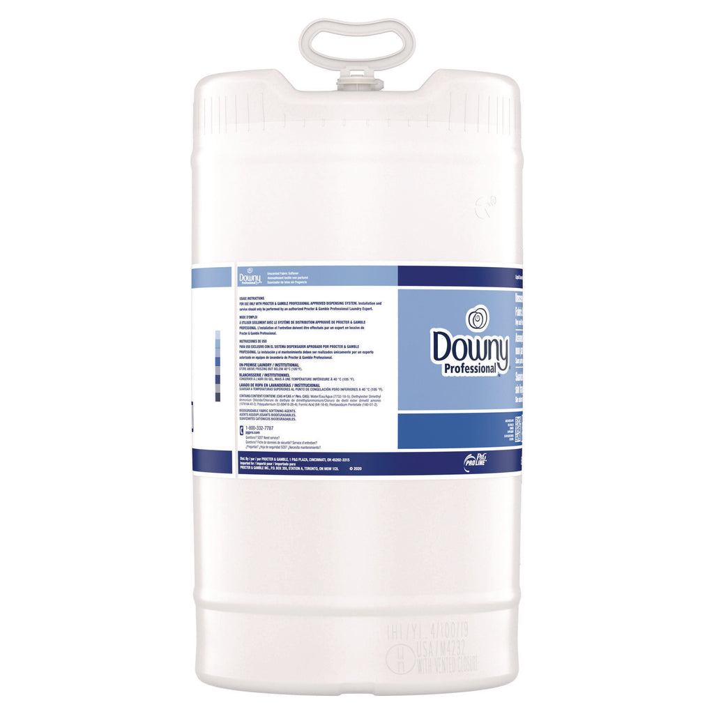 P&G Pro Line Downy Professional, Unscented Fabric Softener, 15 Gal Barrel