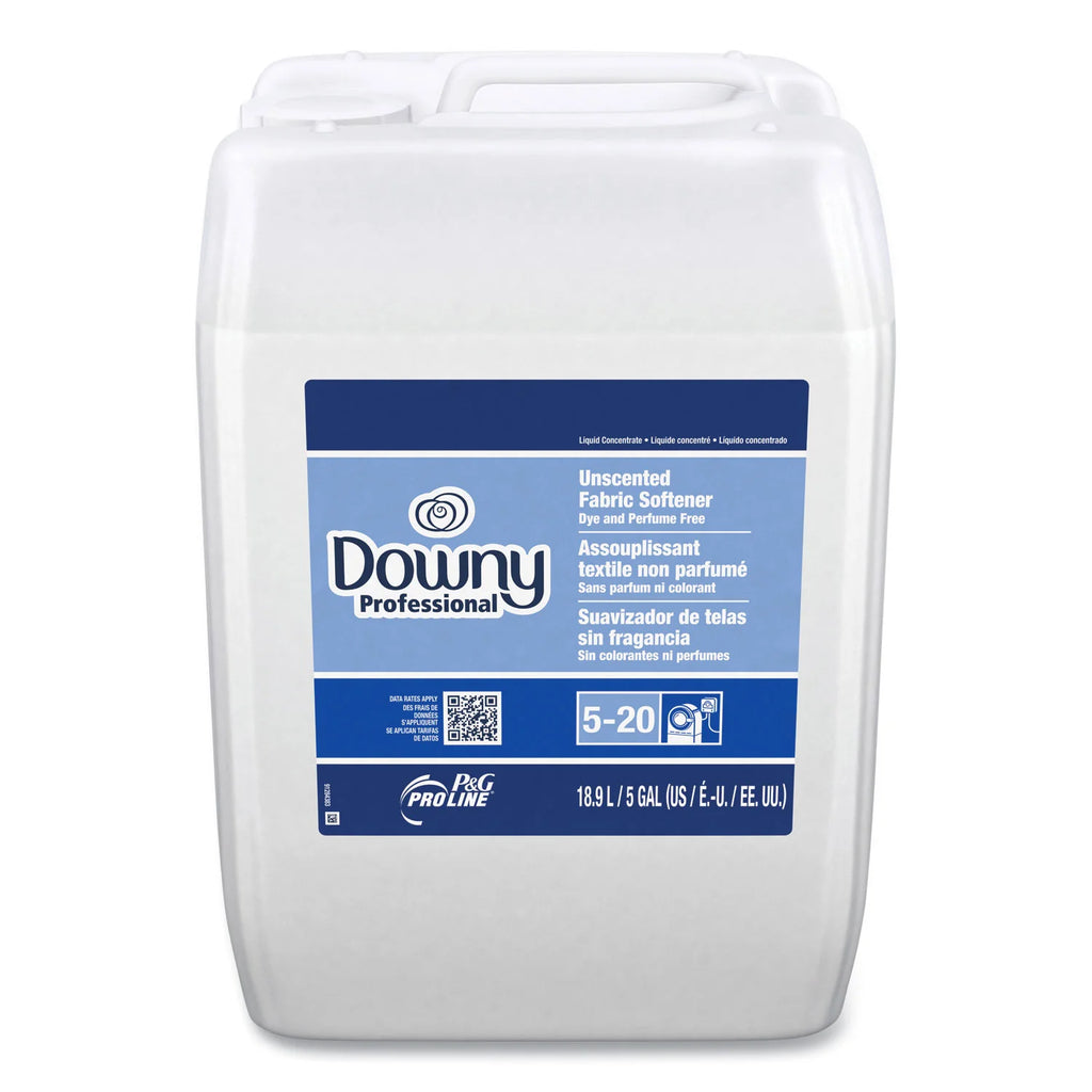 P&G Pro Line Downy Professional Unscented Fabric Softener, 5 gal Closed-Loop Container