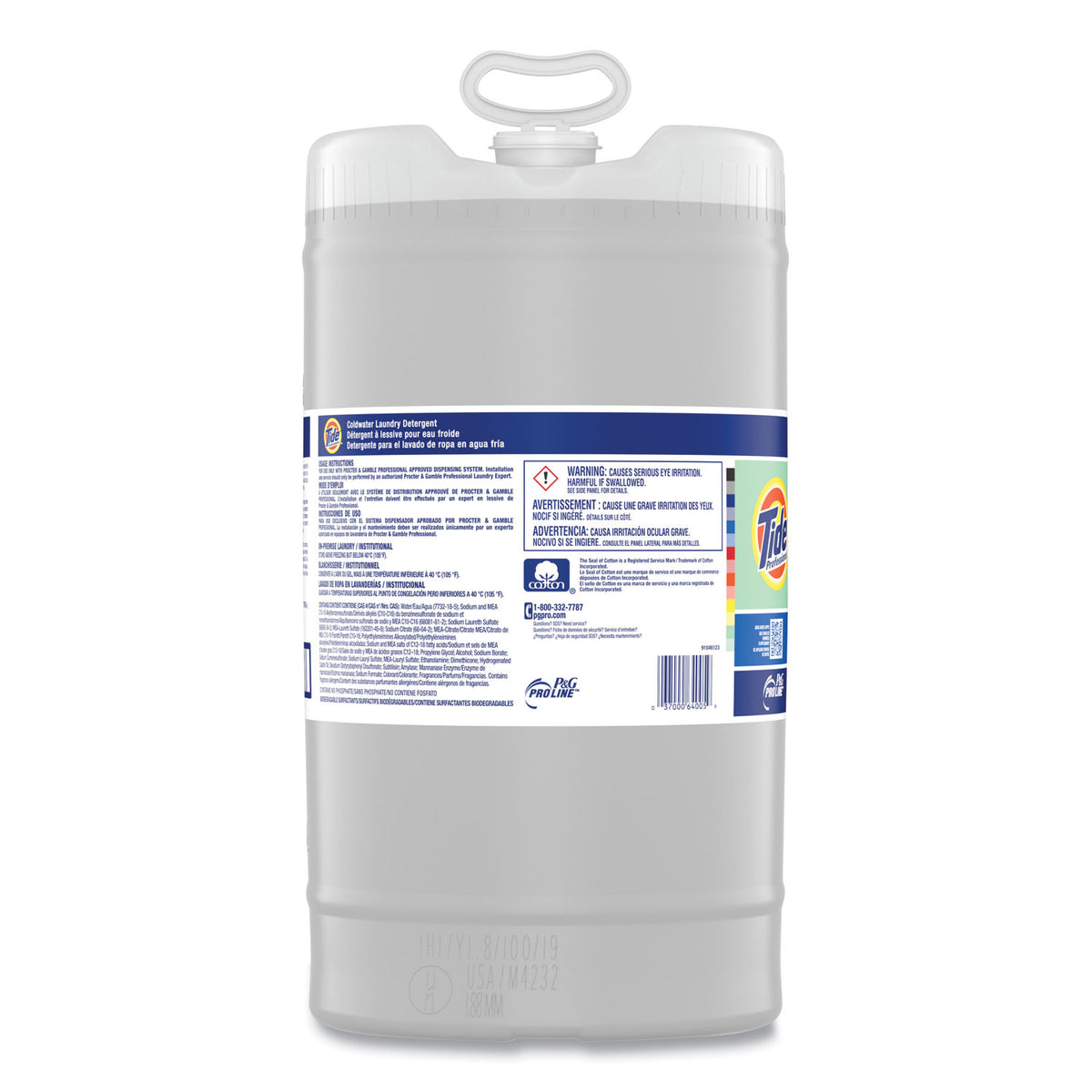 Tide Coldwater Laundry Detergent, Tide Orig, 15gal Container