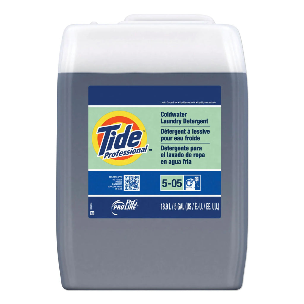 P&G, Tide Coldwater Laundry Detergent, Tide Orig Scent, 5 Gal, Closed Loop Container