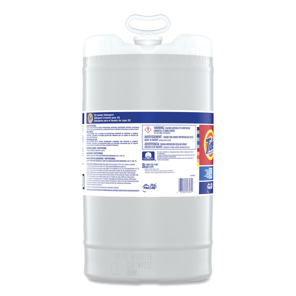 Tide Professional SC (Special Conditions) Laundry Detergent, 15 gal Closed-Loop Container