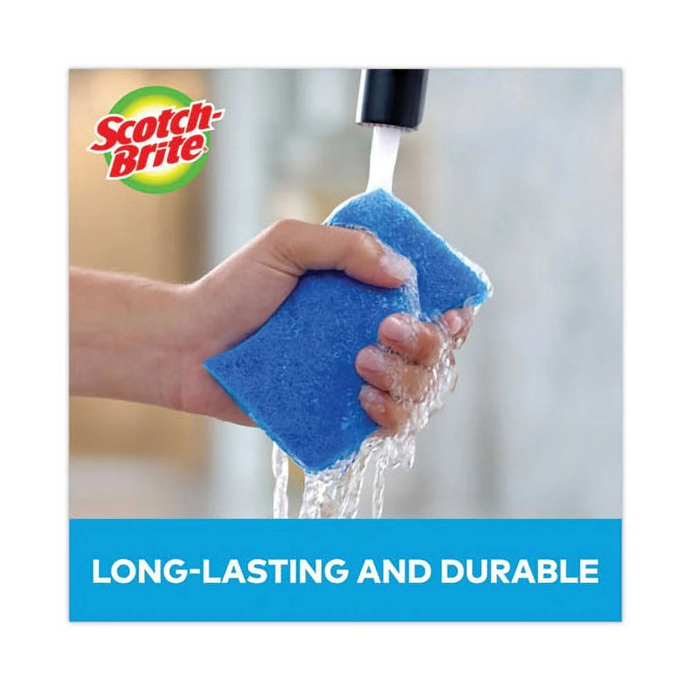 Scotch-Brite, Scrub Sponge Non-Scratch, 3/Pack