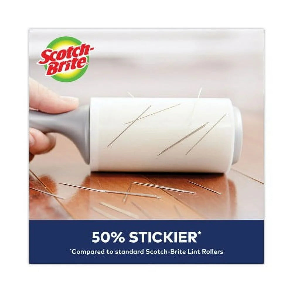 Scotch Brite, Lint Roller, 48 Sheets/Roll