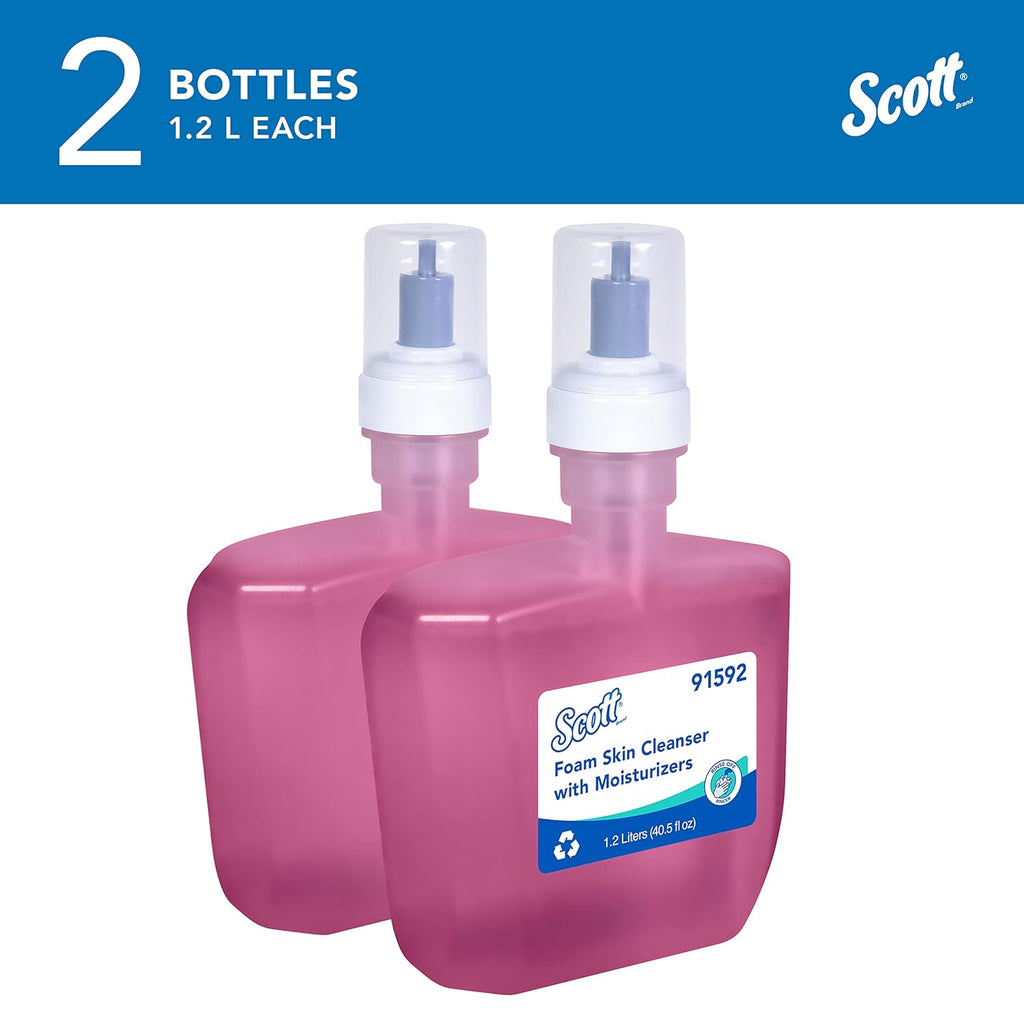 Scott Pro, Foam Hand Cleanser Refill, Citrus Floral, 1.2L 2/Cs