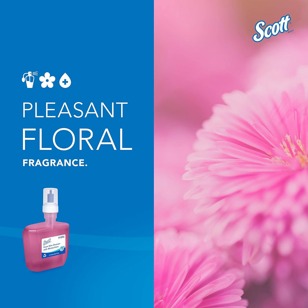 Scott Pro, Foam Hand Cleanser Refill, Citrus Floral, 1.2L 2/Cs