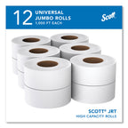 Scott, Jumbo Toilet Paper, 12 Rolls/Case