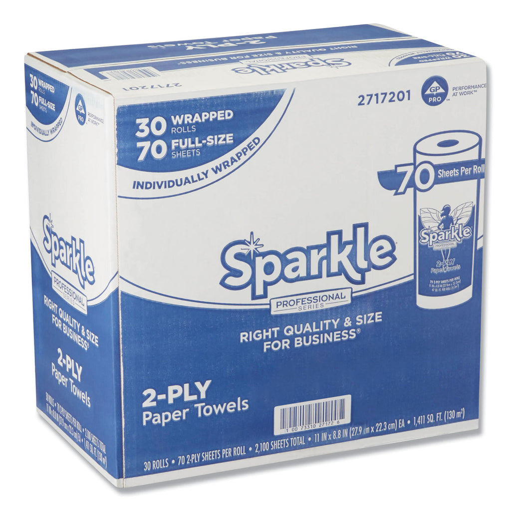 Sparkle, Paper Towels, 70 Sheets/Roll, 30 Rolls/Case