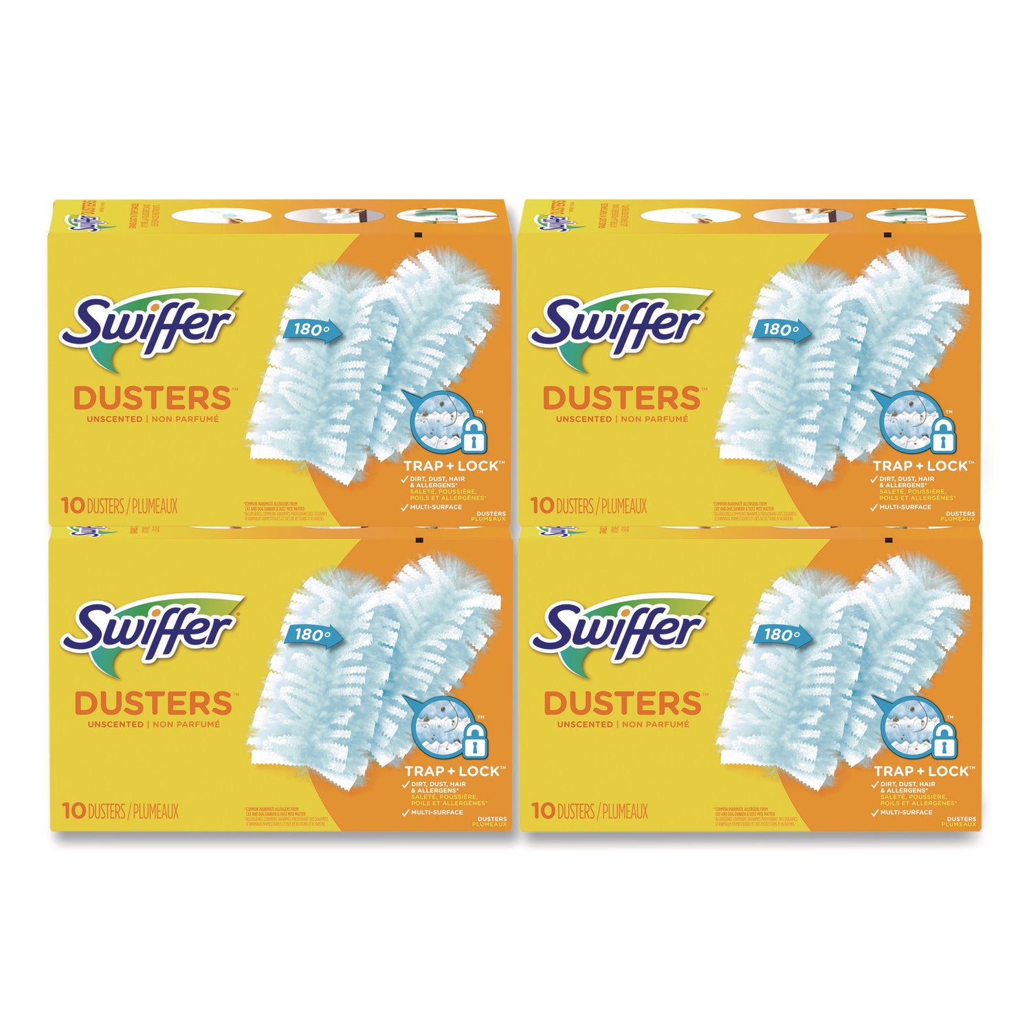 Swiffer Refill Dusters, 10/Box, 4 Boxes/Case