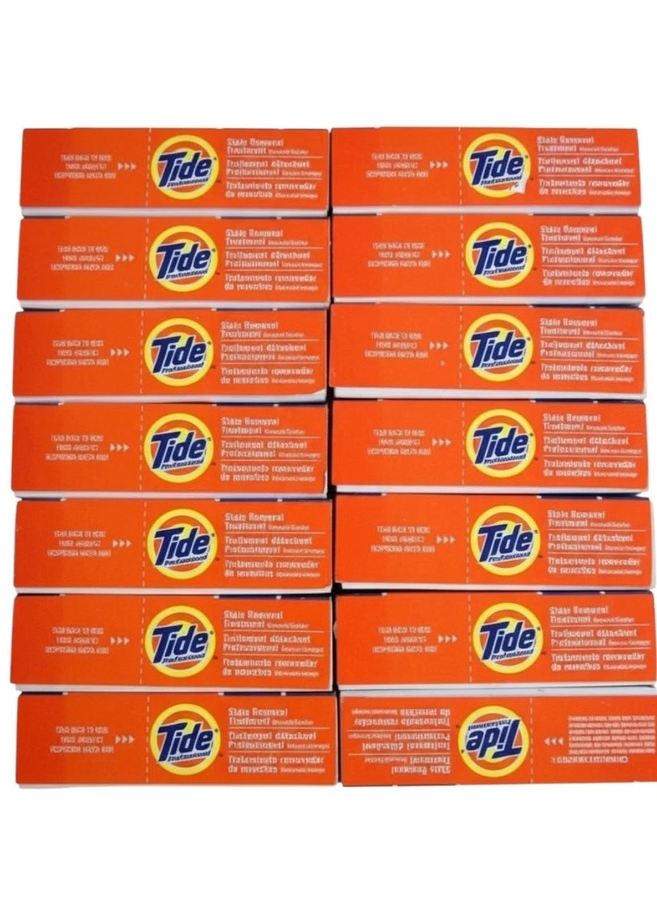 Tide Professional, Stain Removal Treatment Powder, 14 Boxes/Case