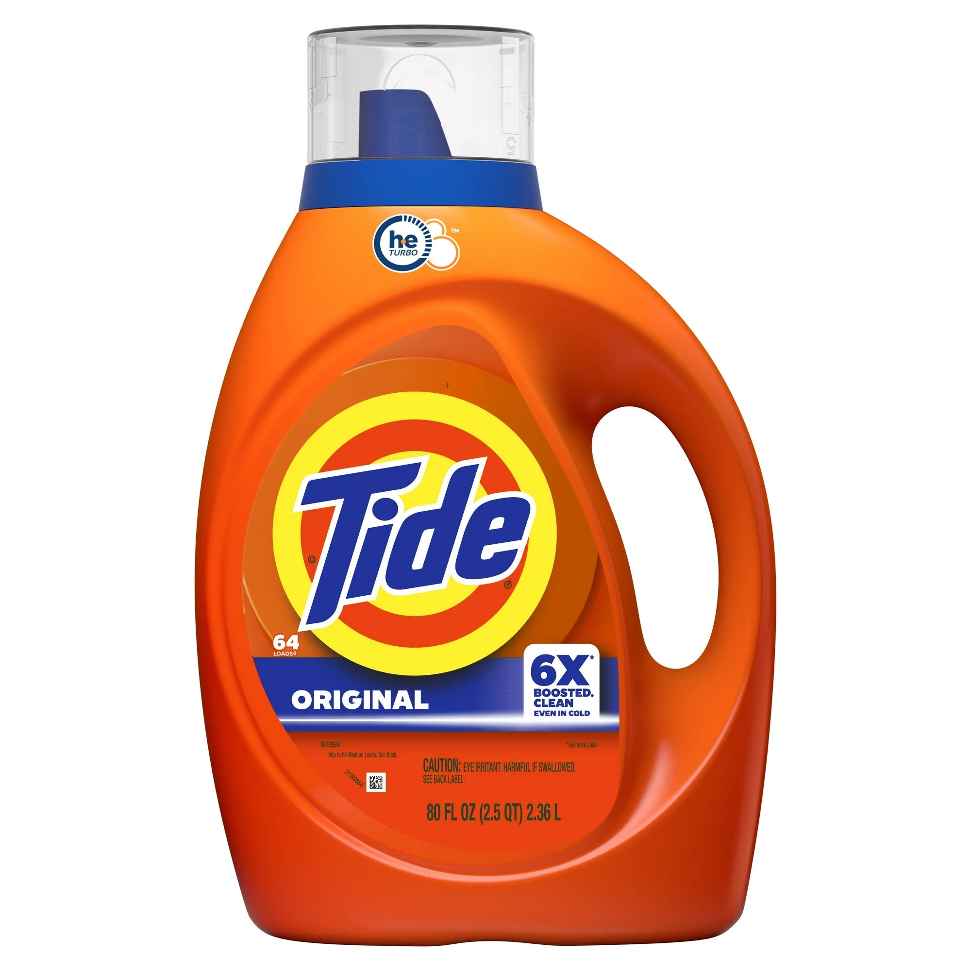 Tide, He Laundry Detergent, Original Scent, 84 Oz, 4/Case