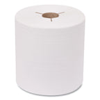 Tork Advanced Hand Towel Roll, Notched, 1-Ply, 8 x 10, White, 6 Rolls/Case