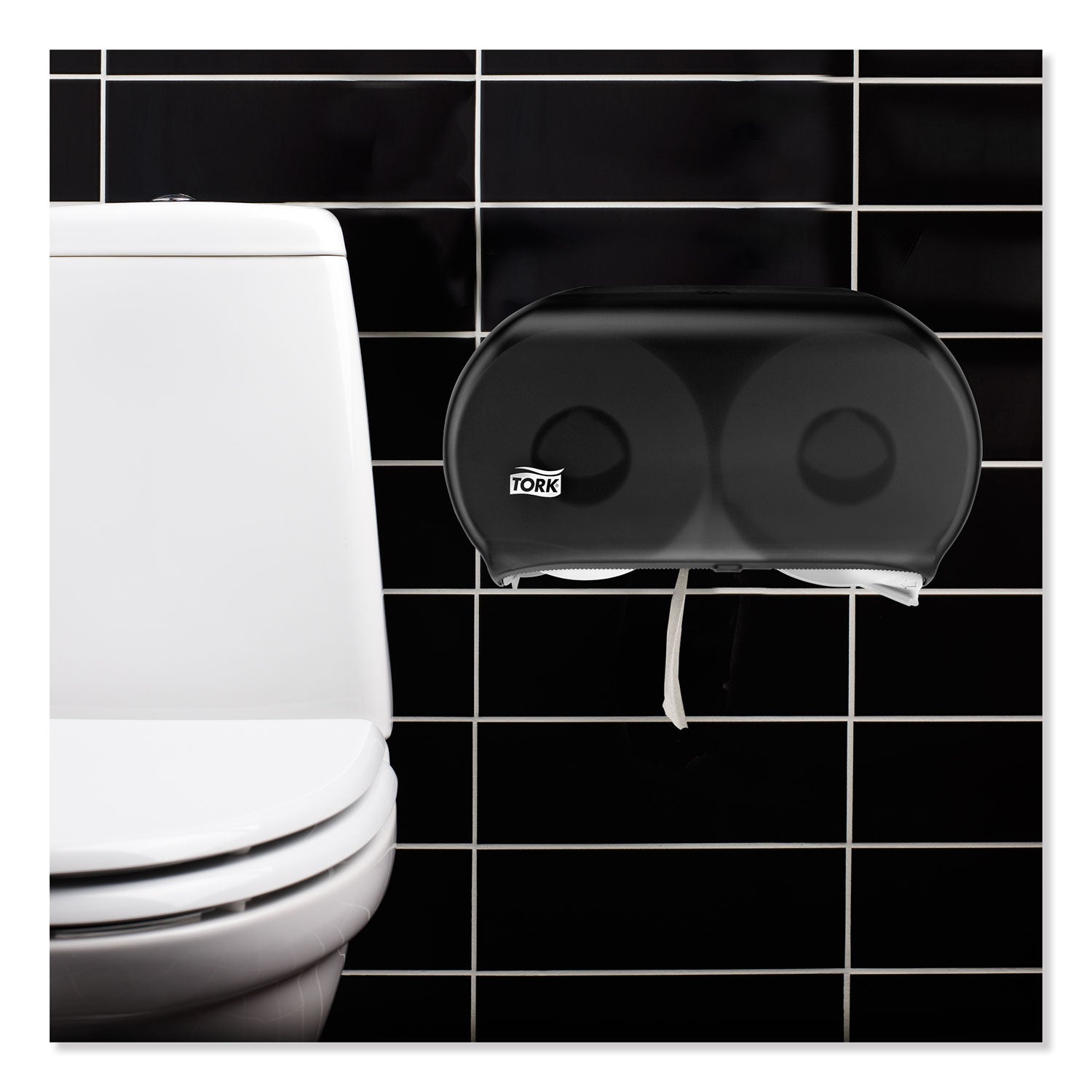 Tork, Toilet Paper Dispenser, Twin Jumbo Roll Tissue