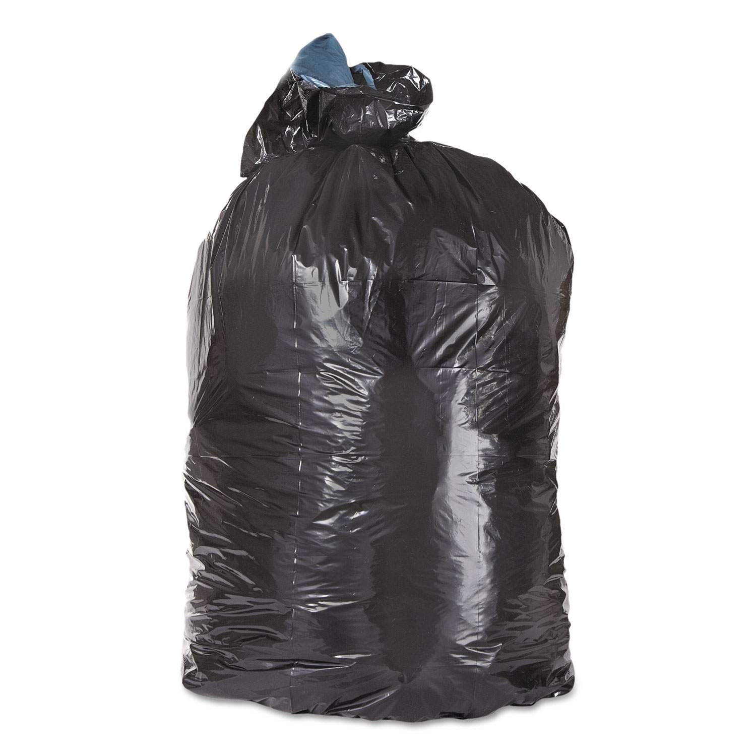 Trash Bag, Low-Density Liners, 10 gal, 1 mil, Black, 500/Case