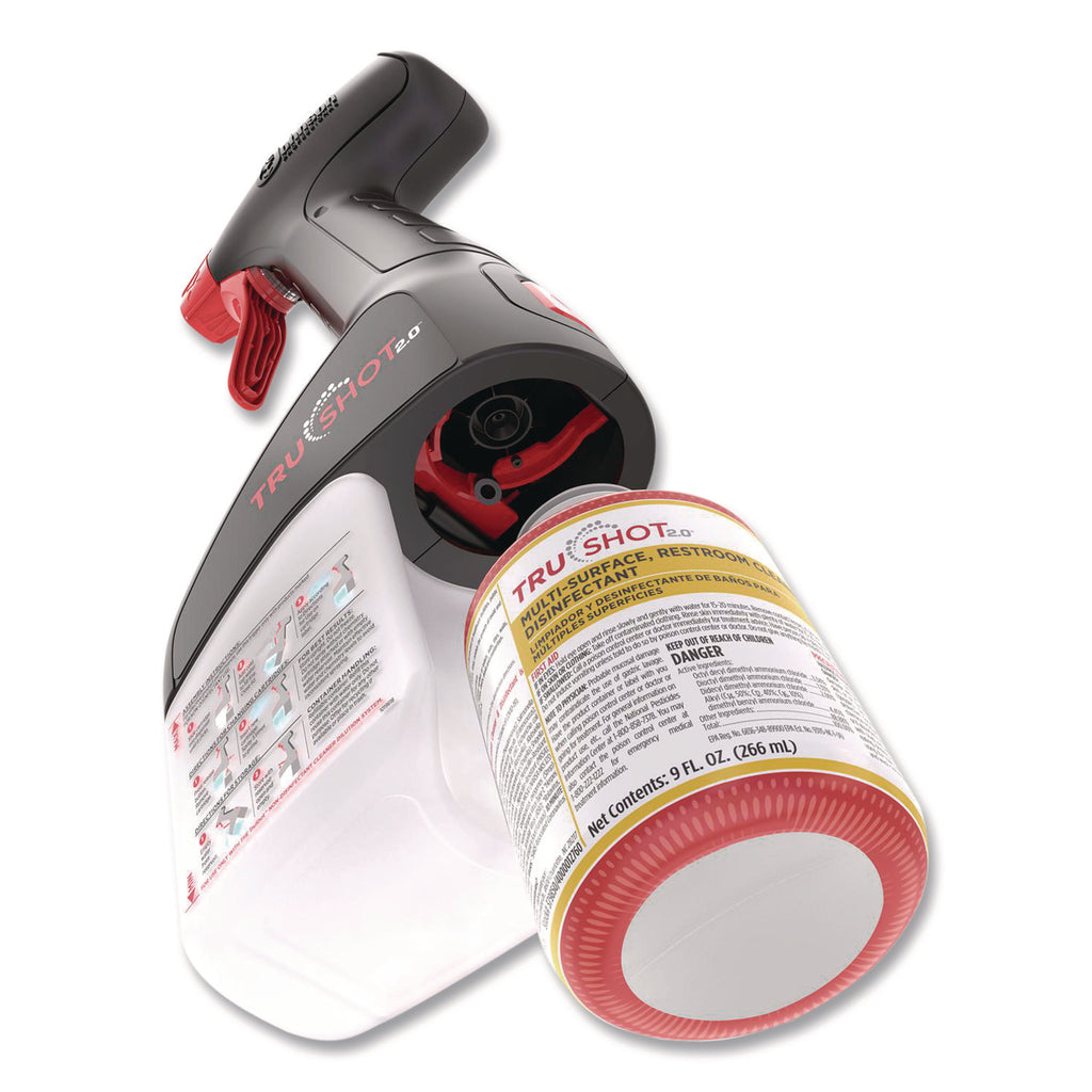 TruShot, Disinfectant Multisurface Cleaner, 9oz, 4/Case