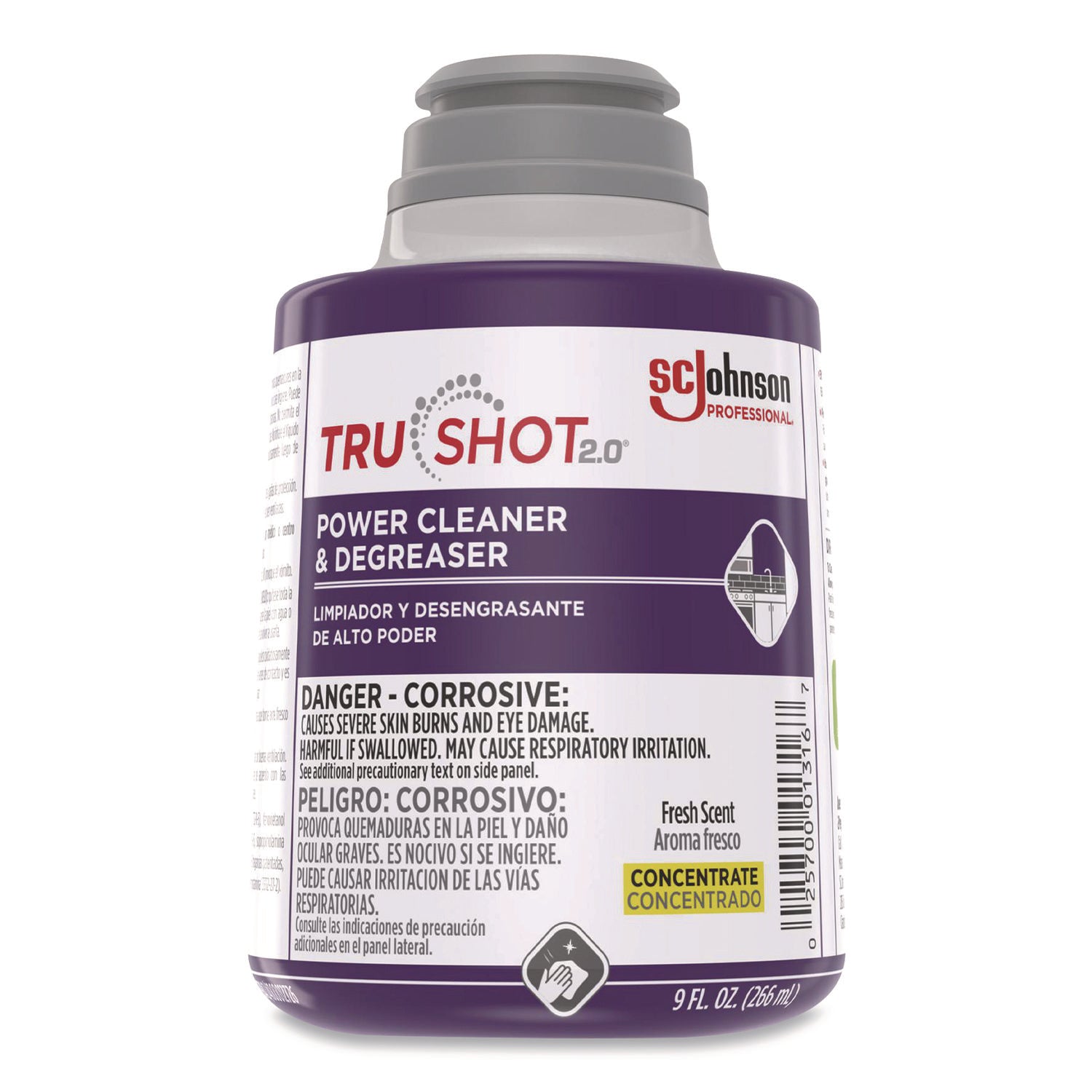 TruShot, Power Cleaner & Degreaser, 9oz, 4/Case