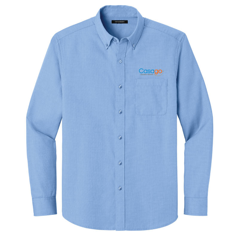 Port Authority Long Sleeve Nailhead Easy Care Shirt Men's