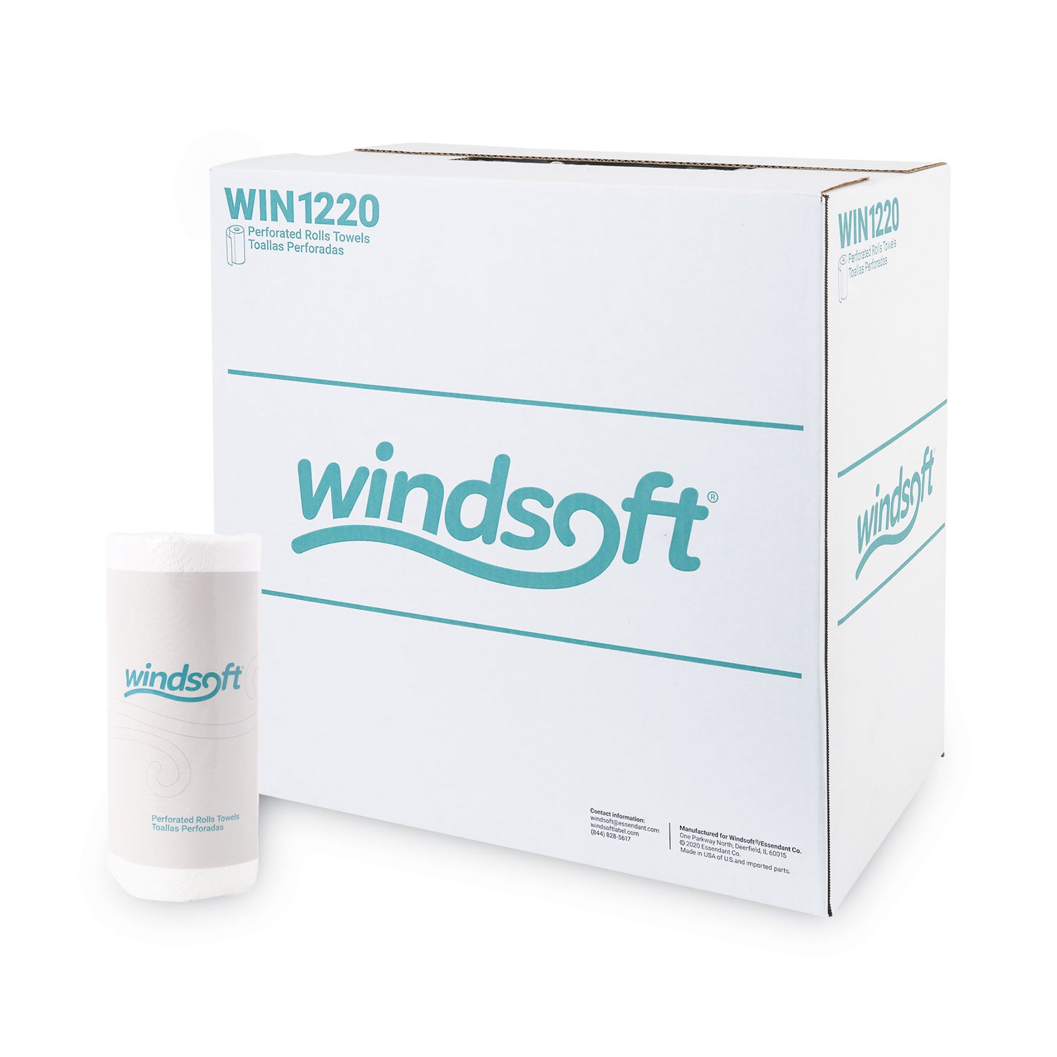Windsoft, Paper Towels, 30 Rolls/Case