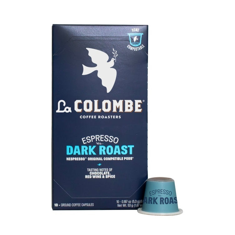 La Colombe Compostable, Nespresso 10 ct Boxes/120 Case count