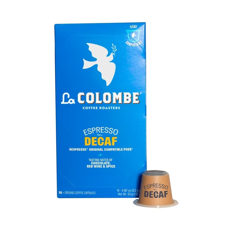 La Colombe Compostable, Nespresso 10 ct Boxes/120 Case count