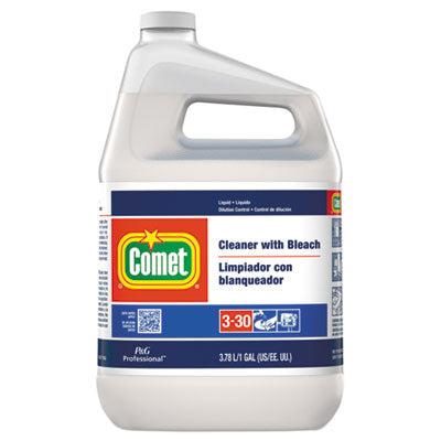 Comet Professional Liquid Cleaner w/Bleach Concentrate Closed Loop 1 gal