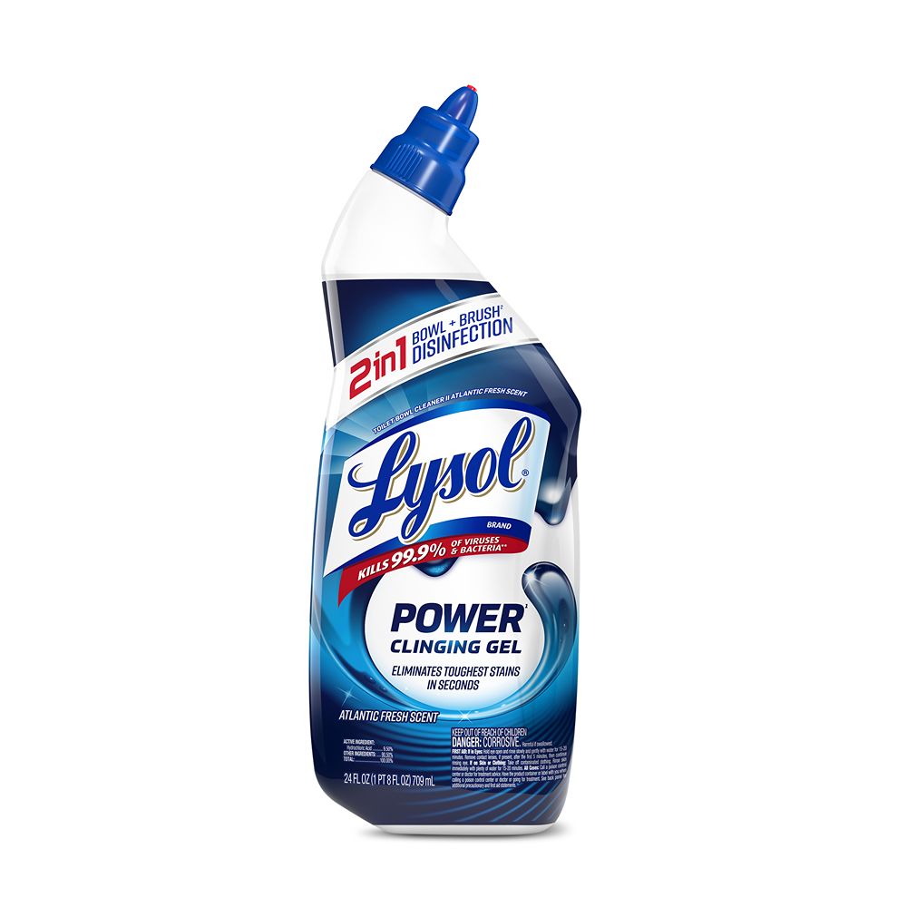 Lysol Disinfectant Toilet Bowl Cleaner, Wintergreen Scent, 24 oz
