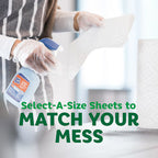 Bounty Select-A-Size Double Roll Paper Towels, 2-ply, 82 Sheets/Roll, 24 Rolls/Pack