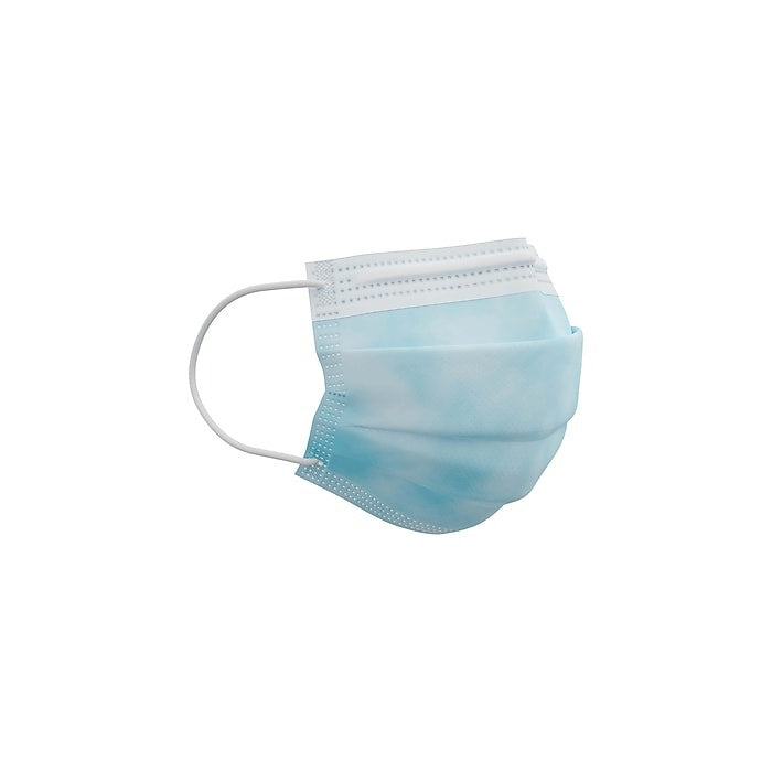 ASTM Level 3 3-ply Disposable Mask, Blue, 50/Box