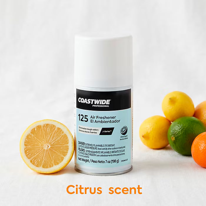 Coastwide Professional™ Aerosol Air Freshener Refill, Citrus Blast Scent, 7 oz, 6/Case