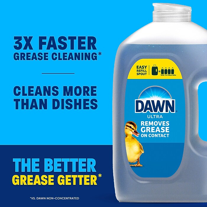 Dawn Ultra Dish Soap Refill, Original Scent, 67 oz., 6/Case