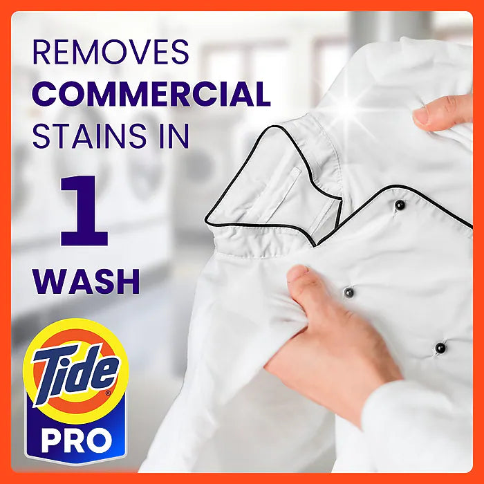 Tide Professional HE Liquid Laundry Detergent, 129 Loads, 170 Fl. oz
