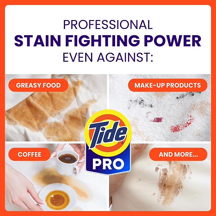 Tide Professional HE Liquid Laundry Detergent, 129 Loads, 170 Fl. oz